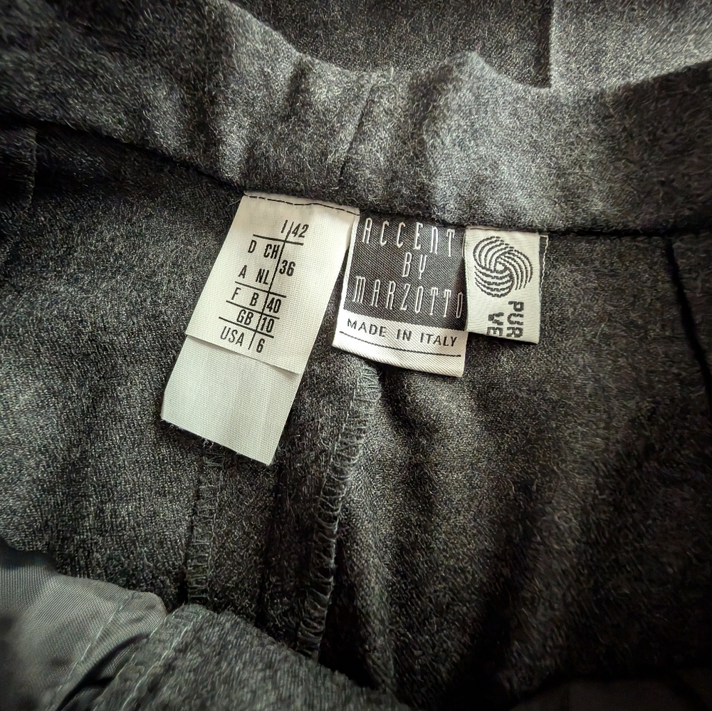 Vintage Gray Office Pants - Picture 2 of 8